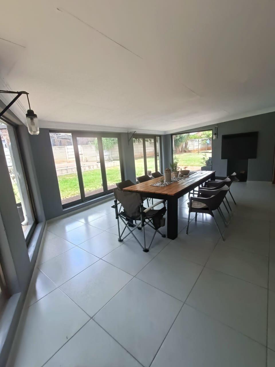 Braai area aluminium doors and shopfront windows in Pretoria