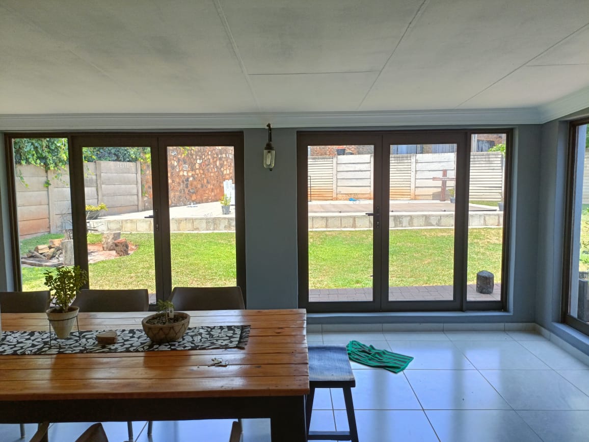 Braai area aluminium doors and shopfront windows in Pretoria