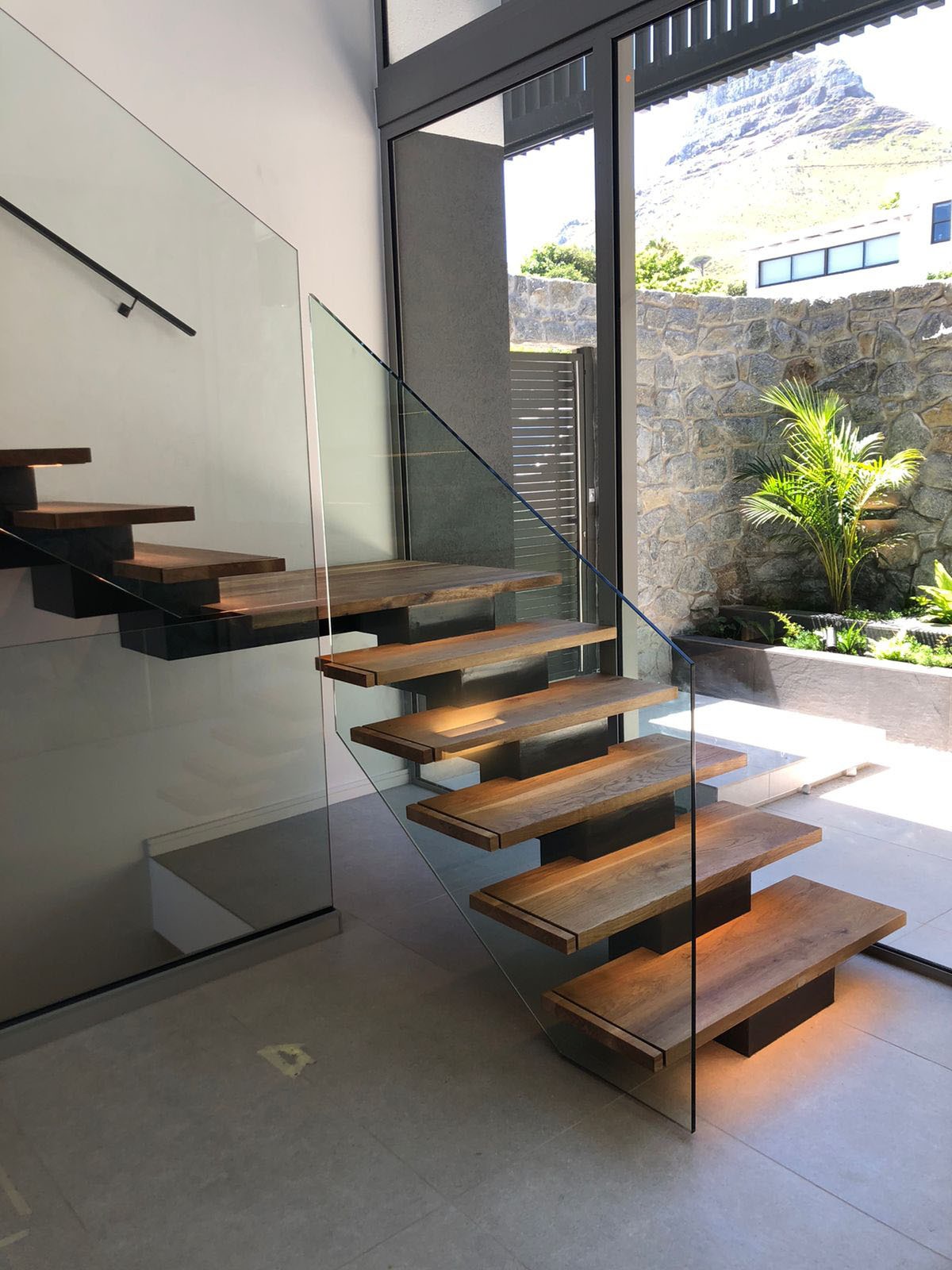 Frameless glass balustrade installed in Pretoria