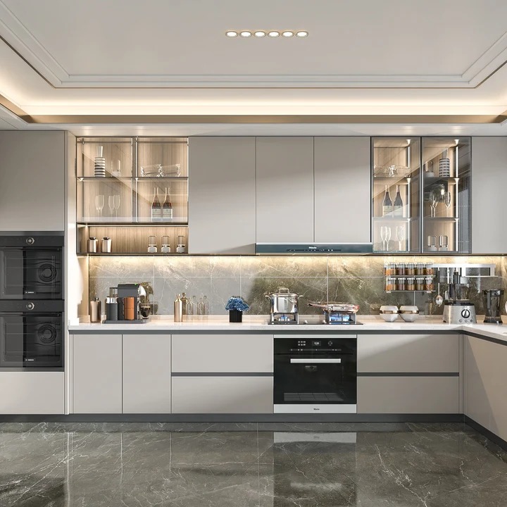 Custom kitchen cupboards designed by VSL Projects