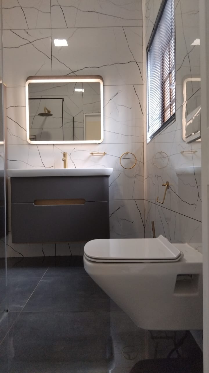 Moody bathroom design Centurion