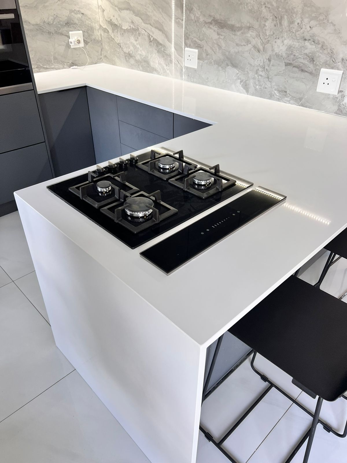 Modern grey kitchen Pretoria